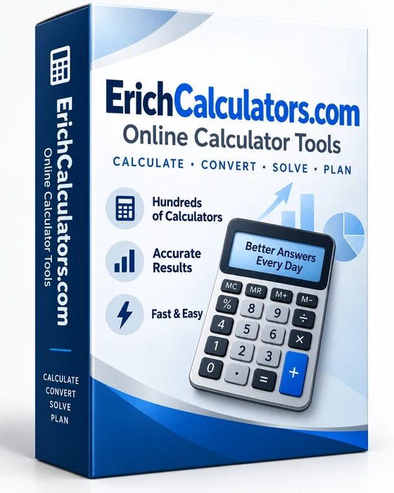 ERICH Calculators online calculator tools box graphic
